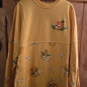 Disney Orange Bird Spirit Jersey NWOT